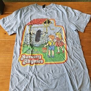 Steven Rhodes Unisex My Favourite Nursery Ryhmes T Shirt Size Small